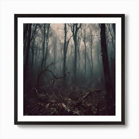 Dark Forest Art Print