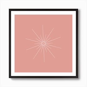 Sparkle Square Art Print