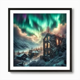 Frozen Echoes 17 Art Print