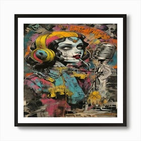 'Scream Queen' Art Print