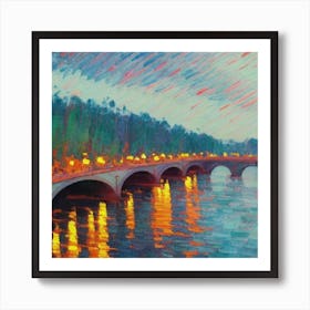 Vibridge Art Print