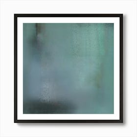 Minty Blue, Contemporary Minimalist, Abstract, Neutral, beach,  Daytona Art Print