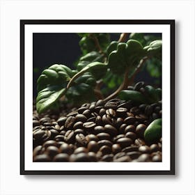 Coffee Beans 135 Art Print