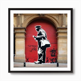 Banksy 1 Art Print