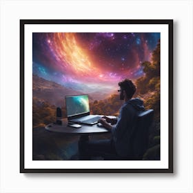 Programmer Fantasy Art Print