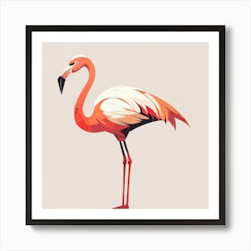 Flamingo 3 Art Print