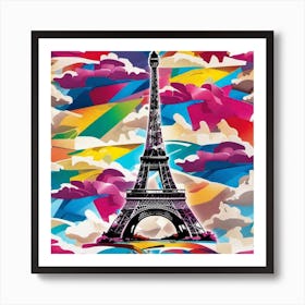 Paris Eiffel Tower Art Print