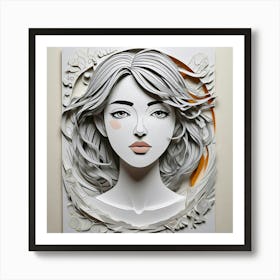 Paper Cut Art 2 Art Print