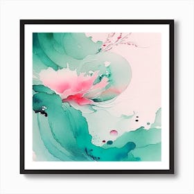 Lotus Flower Art Print