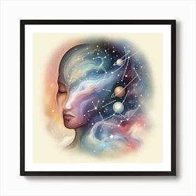 Planets Canvas Print Art Print