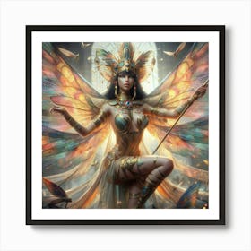 Egyptian Goddess 1 Art Print