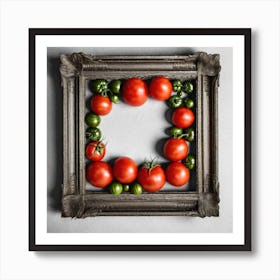 Frame Of Tomatoes 19 Art Print