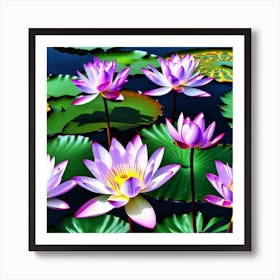 Lotus Flower 61 Poster