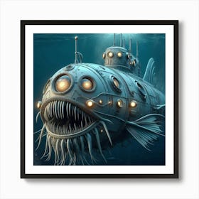 Submarine Art Art Print