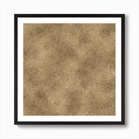 Tan Glitter Art Print