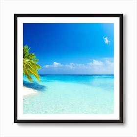 Tropical Beach(wall art) 1 Art Print