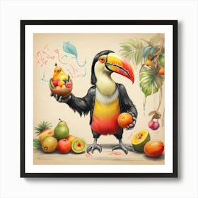 Toucan 51 Art Print