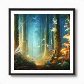 Fairy Forest 5 Art Print