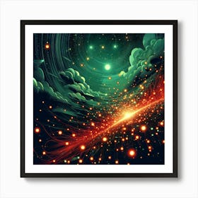 Radiant Sparks 26 1 Art Print