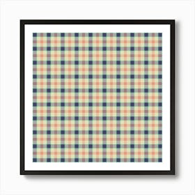 Checkered Fabric 13 Art Print