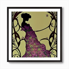 Garden Lady Art Print