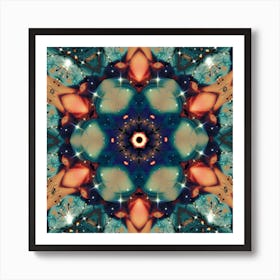 Abstract Mandala 7 Art Print