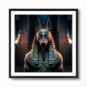 Egyptian seth 1 Art Print