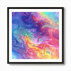 Abstract Painting 17 Art Print