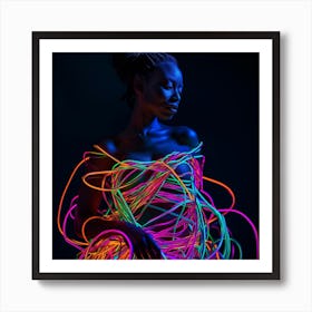 Glow In The Dark Art Print