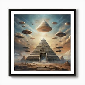 UFOs 2 Art Print