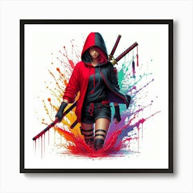 Ninja Art Print