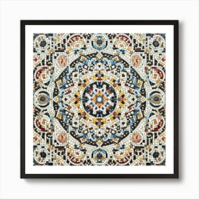 Mosaic Tile Art Print