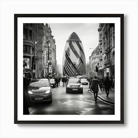 Busy London Art Print