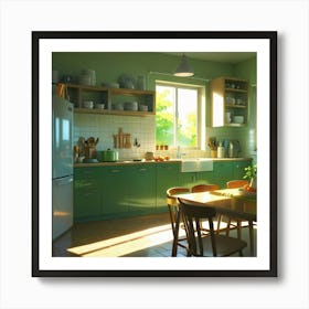 Kitchen - Kitchen - Painting Art Print
