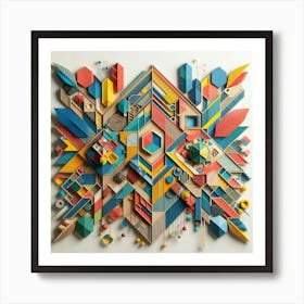 Geometric Art Art Print