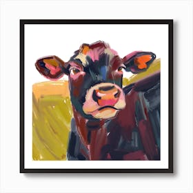 Angus Cow 03 Art Print