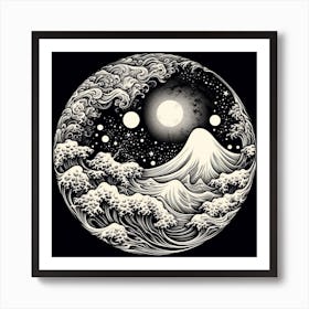 Great Wave 46 Art Print