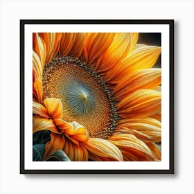 Sunflower 17 Art Print