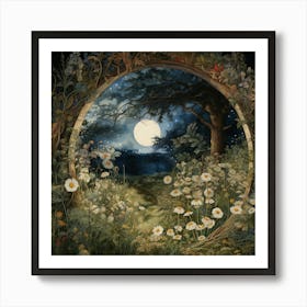 A Magical Fairy Door Into Zenaria Art Print