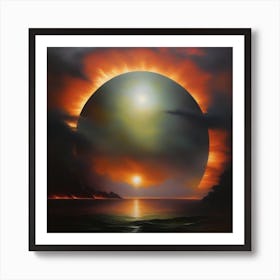 Eclipse Of The Sun Art Print