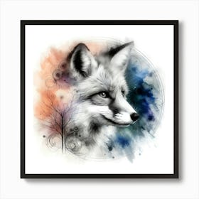 Creative Wild Animal Representation 63 Art Print