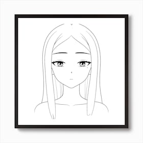 The art of drawing anime Poster