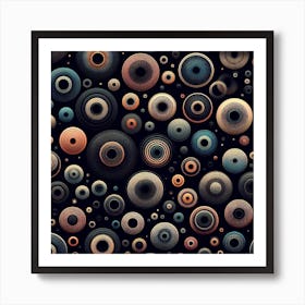 Sphere Pattern Art Print