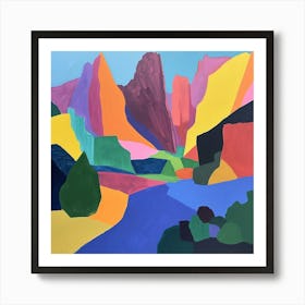 Colourful Gardens Garden Of The Gods Usa 3 Art Print