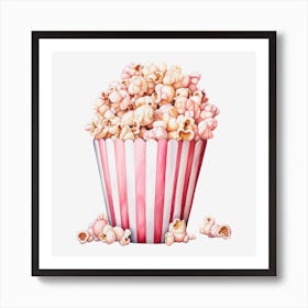 Popcorn In A Bag 1 Art Print