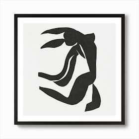 Black Rabbit - Matisse Art Print