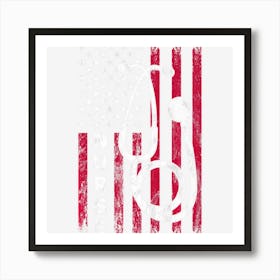 Limited Edition Nurse Nursing American Flag Patriotic Fourth Art Print