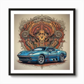 Ferrari Gt 1 Art Print