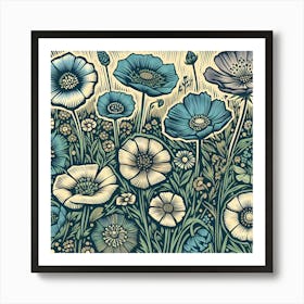 Poppies Art Print