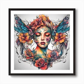 Angel Wings Art Print